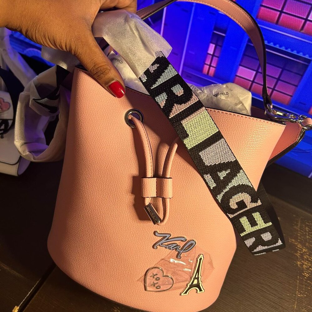 Karl Lagerfeld Pink Bag